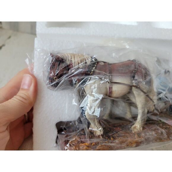 Schneiders plain folk‎ horse train carriage farmer plowing accessory people new - Picture 2 of 4